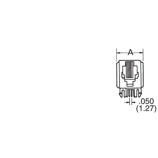 5520250-2 TE Connectivity AMP Connectors  Jack per connettori modulari